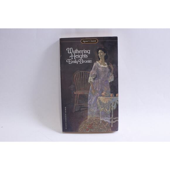 Wuthering Heights, Emily Brontë, Signet Classic, Paperback, Novel, Tragedy, Goth - Picture 1 of 2